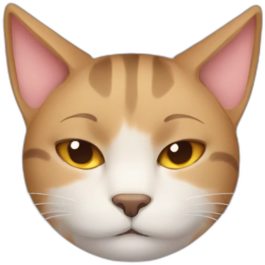 sleepy cat emoji