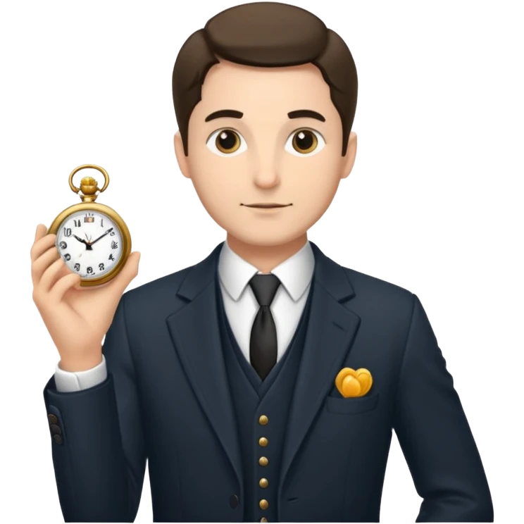 Man Old money very style face emoji