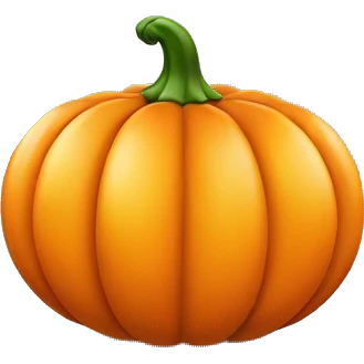Pumpkin perfume emoji