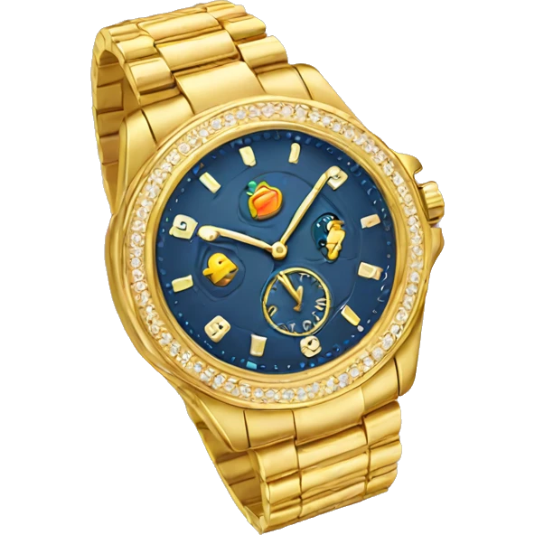 Super expensive fancy watch  emoji