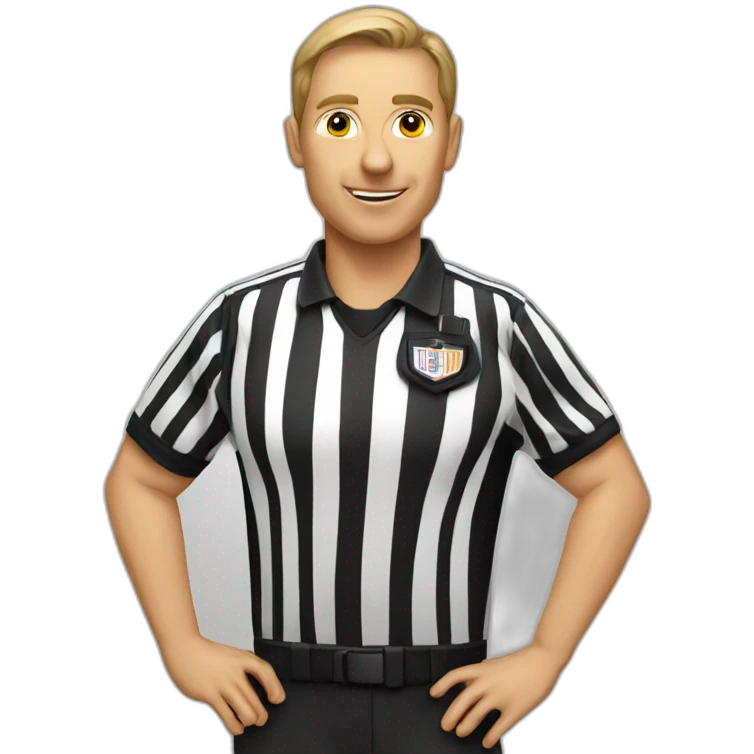 Hockeyreferee emoji