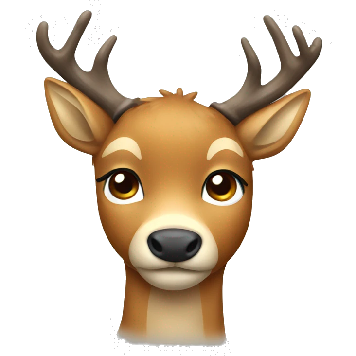 deer with bow  emoji
