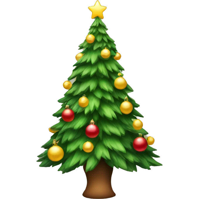 Christmas tree emoji