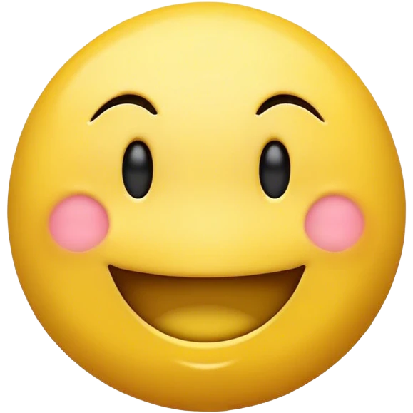 Smiley face nodding yes emoji