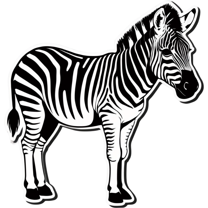 Zebre créatif emoji