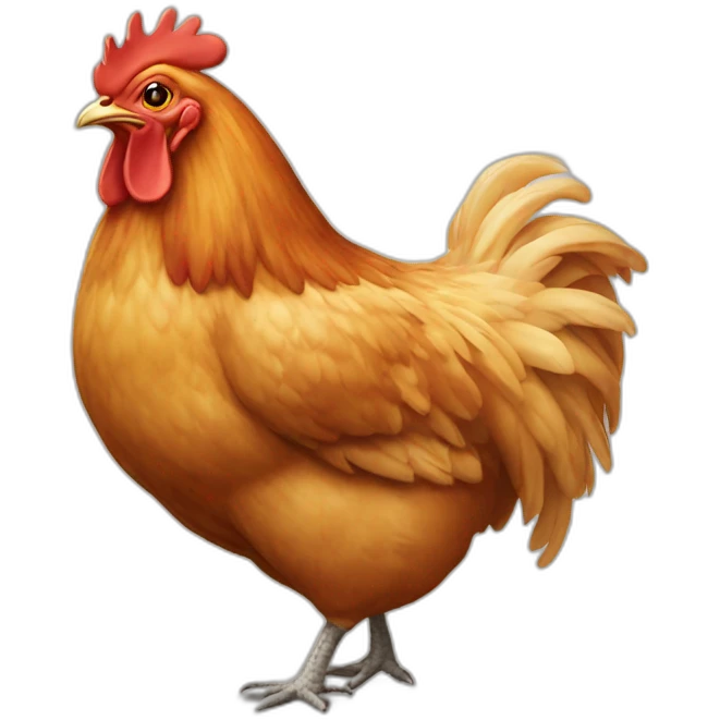 chicken emoji