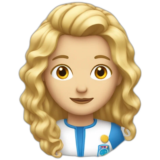 un anglais pâle avec des cheveux blond et des ye emoji