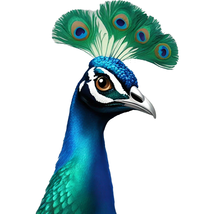 Peacock featther  emoji