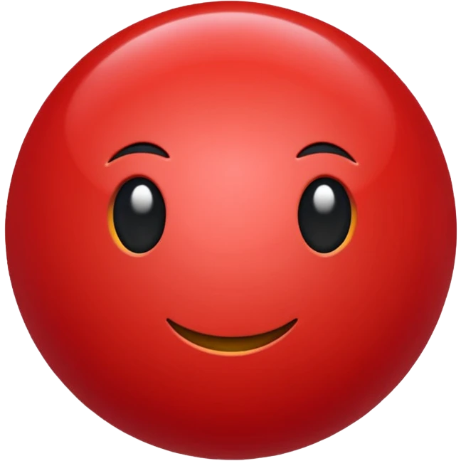 Red emoji