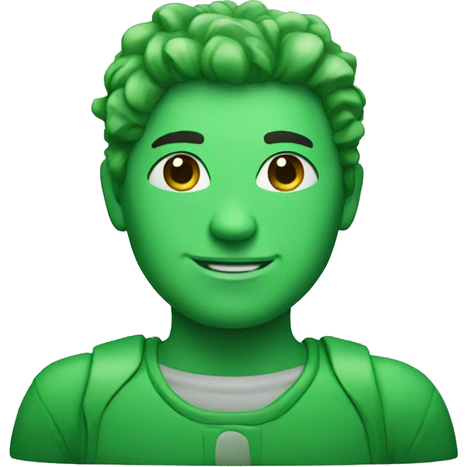 Green  emoji
