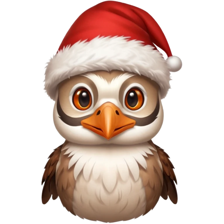 Kookaburra Santa emoji