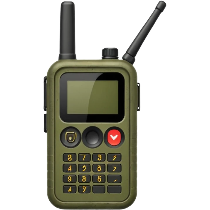 ARMY Walkie Talkie  emoji