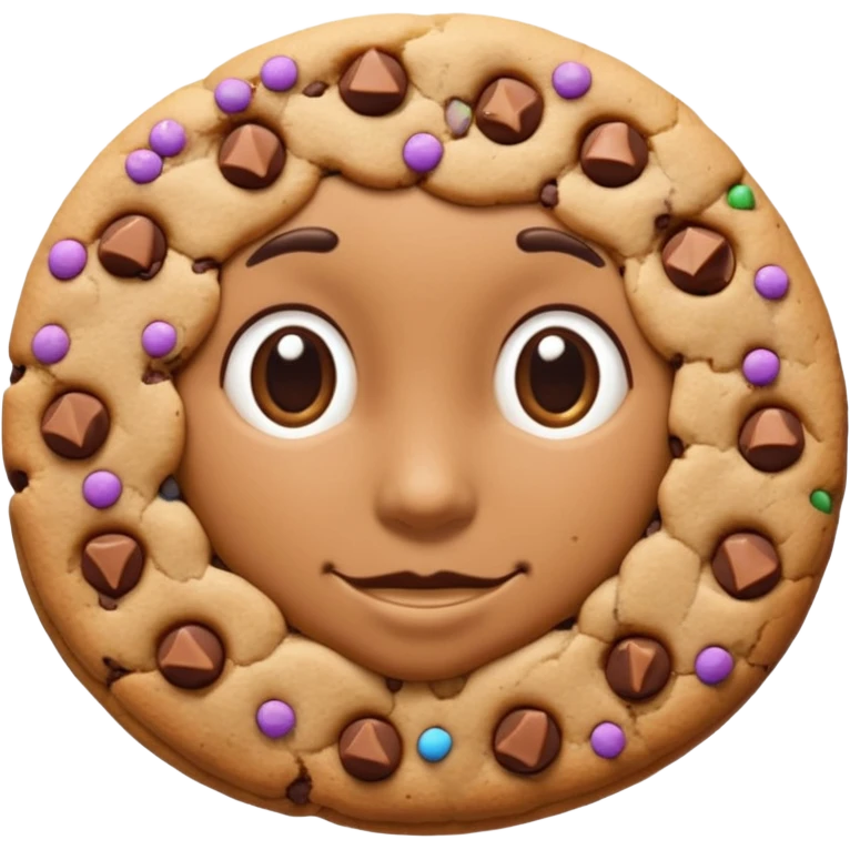 cookie human shape emoji
