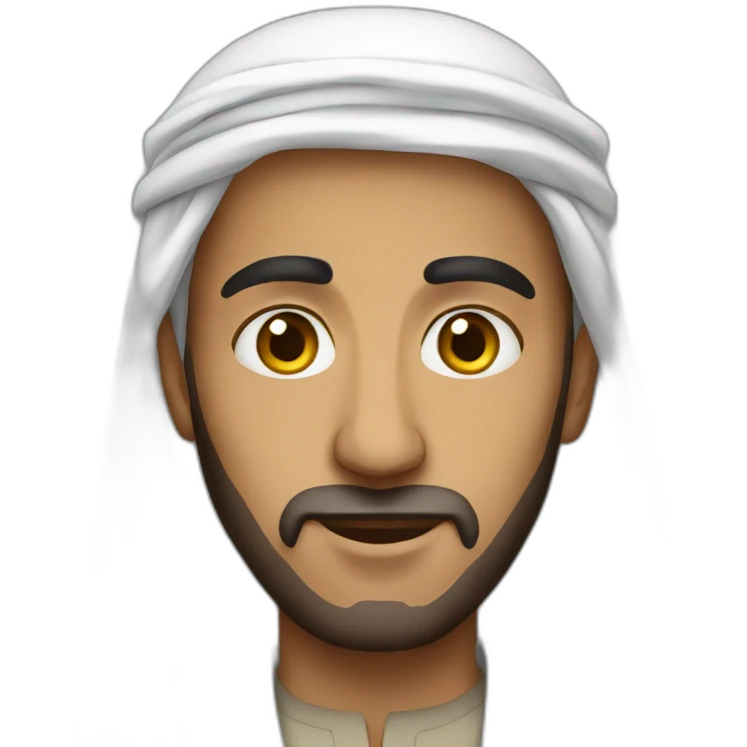 Arab man emoji