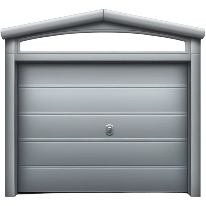 Make it look more like an icon of a closed garage door emoji