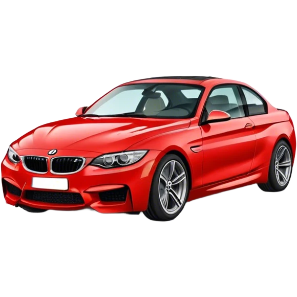 Red BMW  emoji