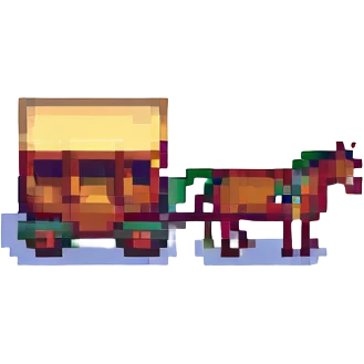horse cart emoji