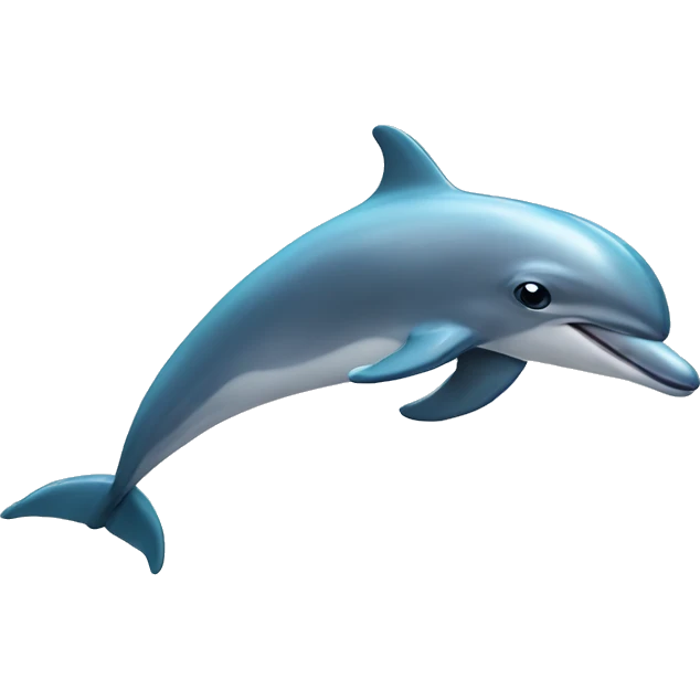 dolphin running emoji