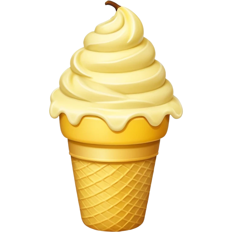 Banana icecream  emoji