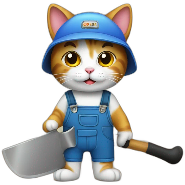 cat-who-is-a-carpenter-but-has-the-day-off emoji