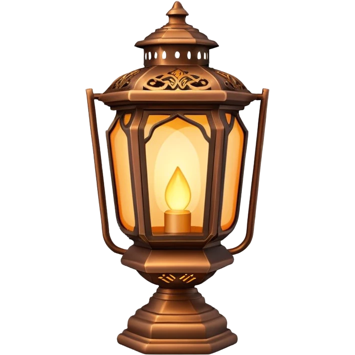 glowing lantern emoji