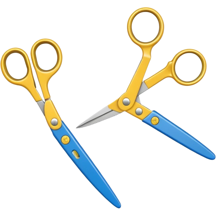 kid scissors emoji