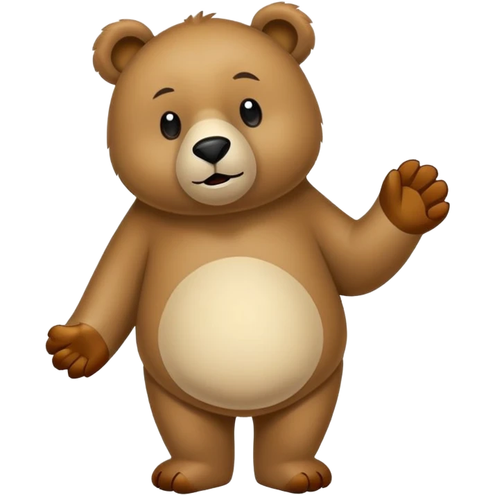 Un osos agresivo emoji