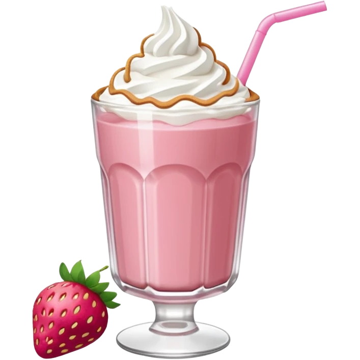 strawberry biscoff drink emoji