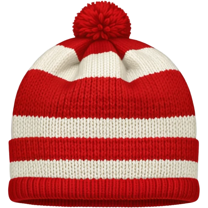plain isolated red and white had emoji
