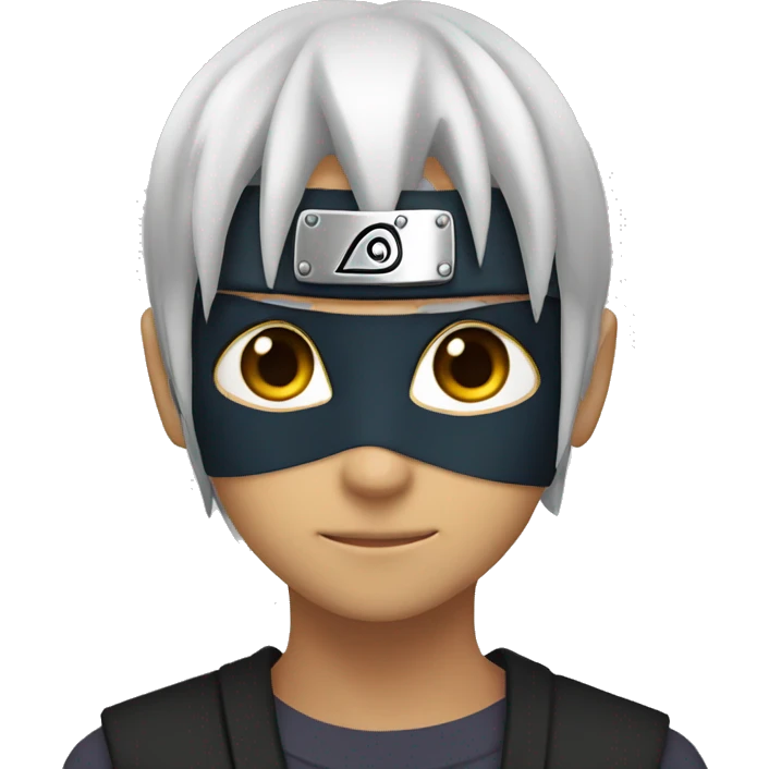 Toni from Naruto’s mask emoji