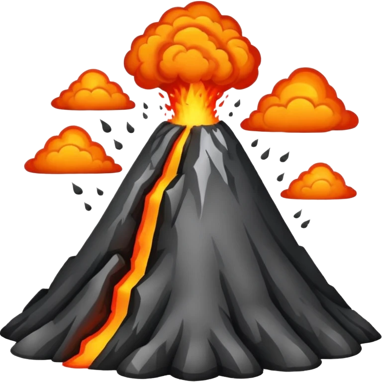volcano emoji