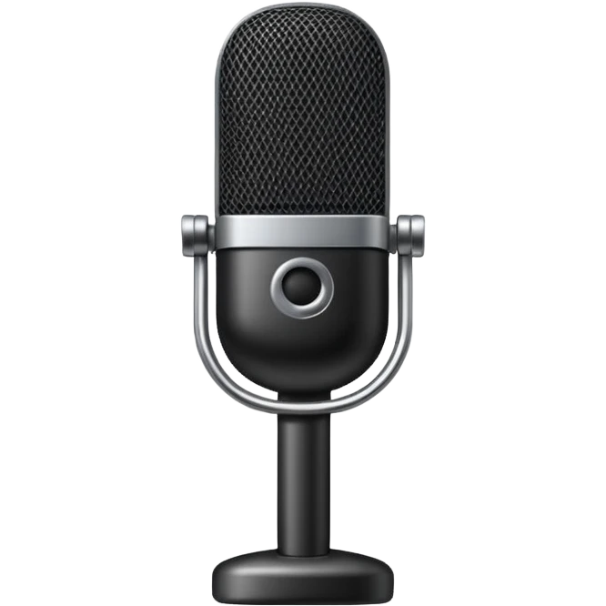 MICROPHONE emoji