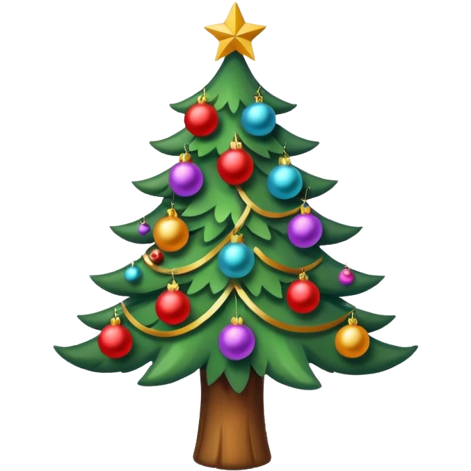 New Year's Tree emoji