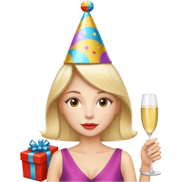 Leave the image the same, but add gifts underneath emoji