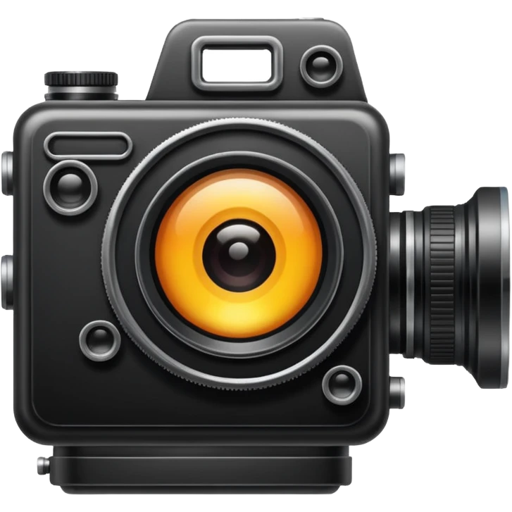 Camera retro emoji