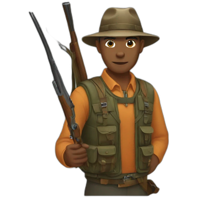 hunter emoji