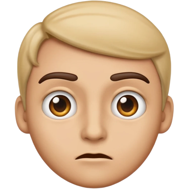 emoji подозрительно смотрит вбок  поднимая брови emoji