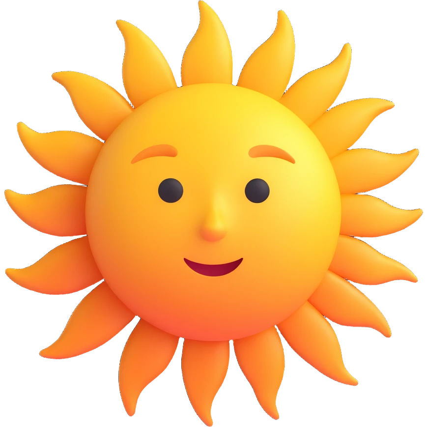sun emoji