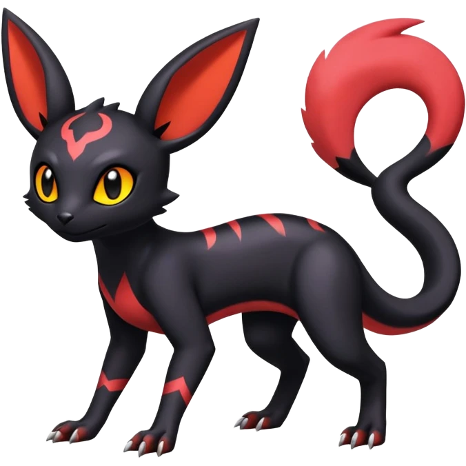 Salandit-Noibat-Umbreon-Litten-Hybrid (Full body) emoji