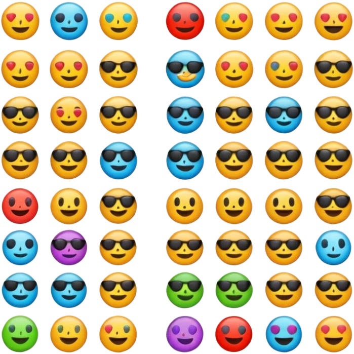 Crea emojis de diseño artístico  emoji