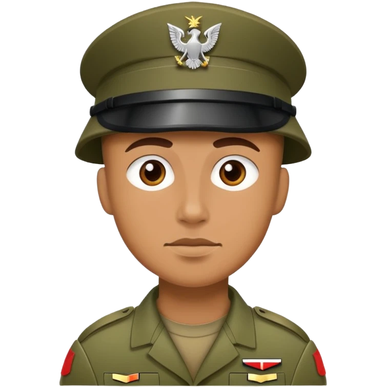 soldier with z emoji