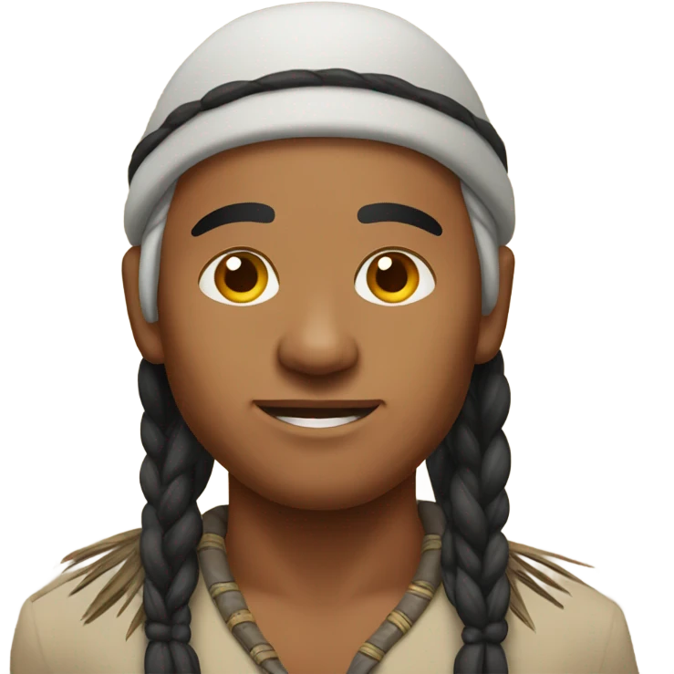 Native man  emoji