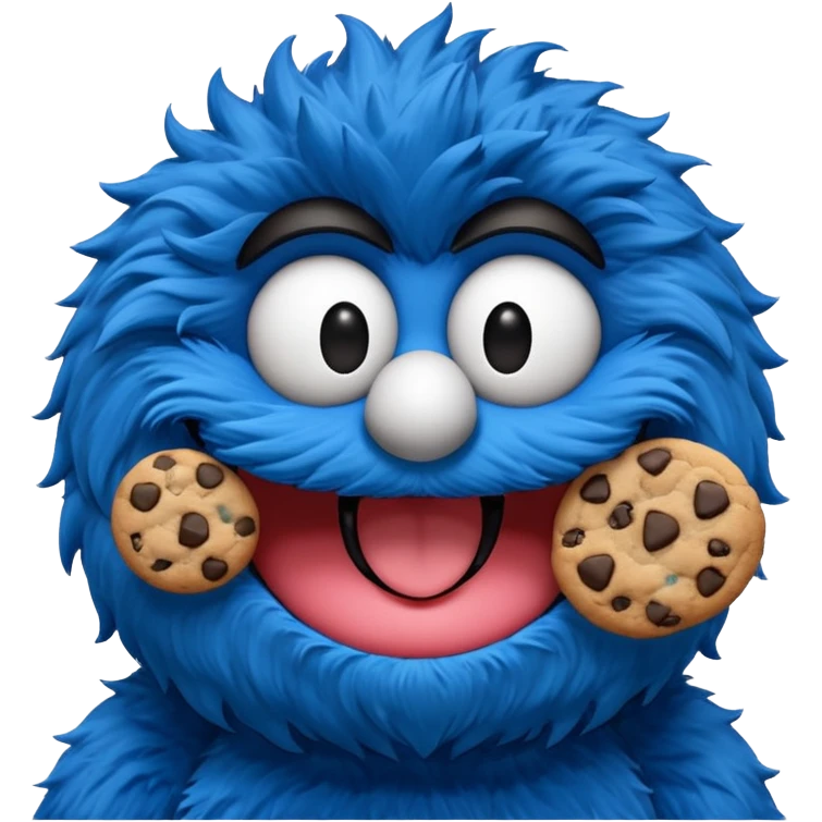 Cookie Monster emoji
