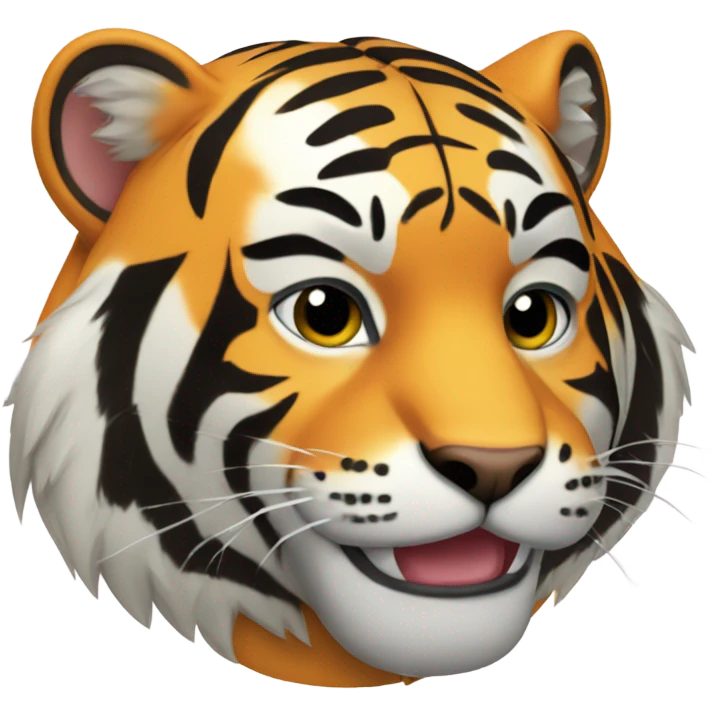 Tiger wearing a polo  emoji