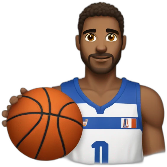 a greek basketball player emoji