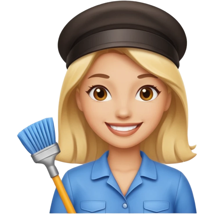 Limpiadora sexy emoji