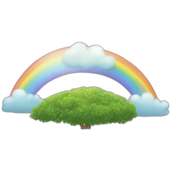Arc en ciel emoji