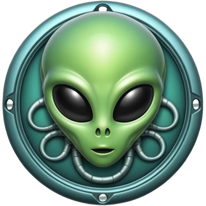 alien badge emoji