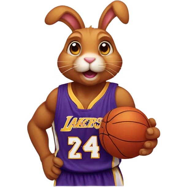 Ginger Bunny Kobe Bryant emoji