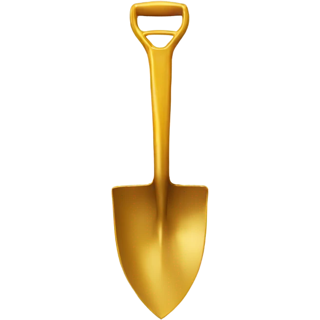 Golden shovel emoji